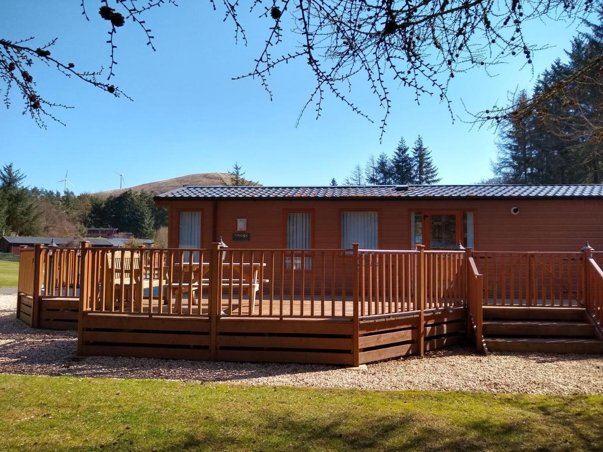 Lazy Days Lodge Glendevon Eksteriør bilde