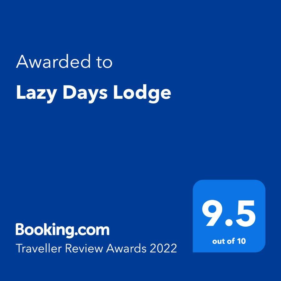 Lazy Days Lodge Glendevon Eksteriør bilde